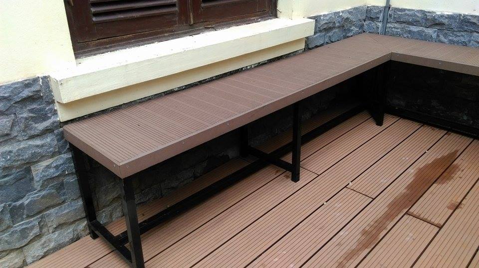 ghế nhựa gỗ tecwood