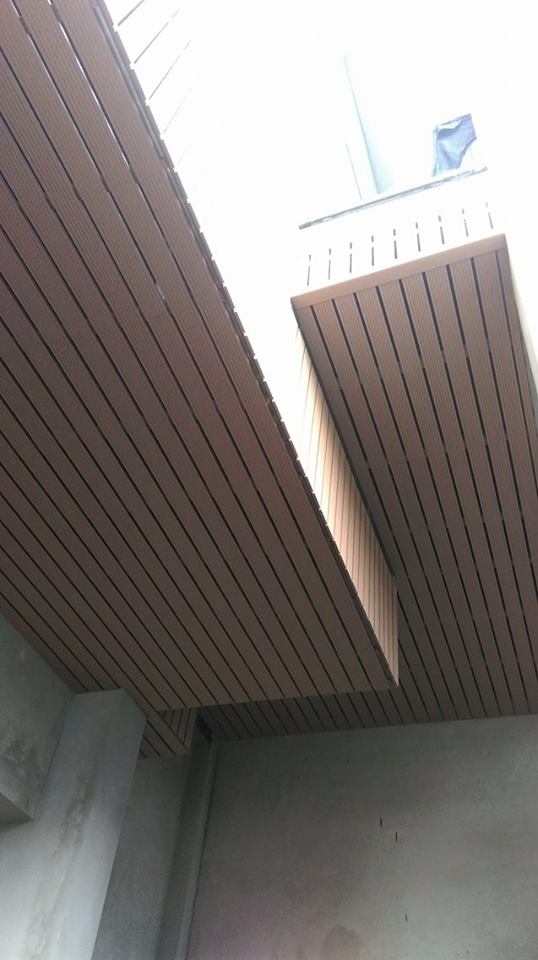 ốp trần gỗ
