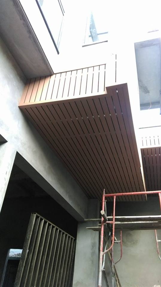 ốp trần gỗ