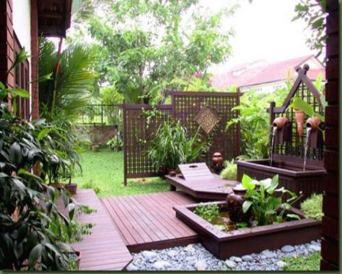 Sàn gỗ ngoài trời có nhiều đặc tính hữu dụng