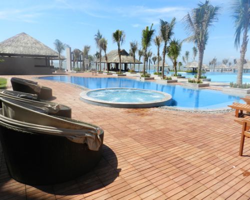 sàn gỗ ngoài trời tại tỉnh quảng ninh