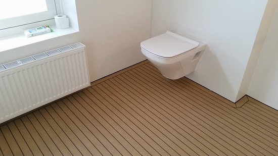 sàn gỗ ngoài trời phòng tắm