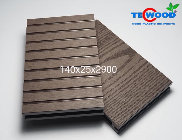 thanh sàn gỗ ngoài Tecwood rỗng MS140K25A