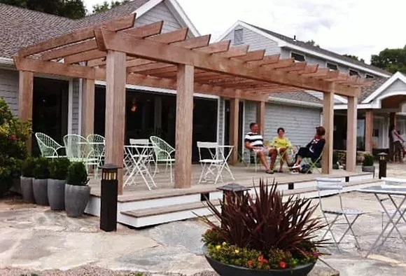 Giàn hoa pergola, mái che ngoài trời