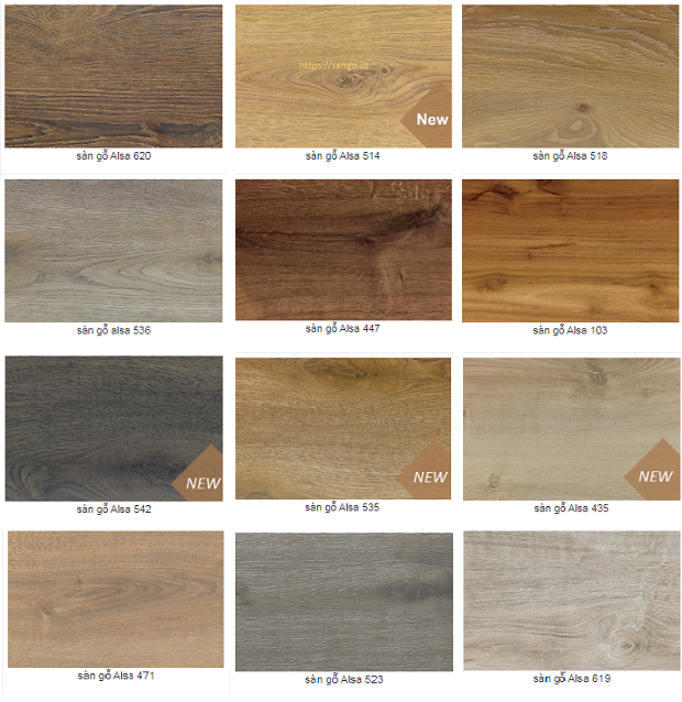 Sàn gỗ Alsafloor