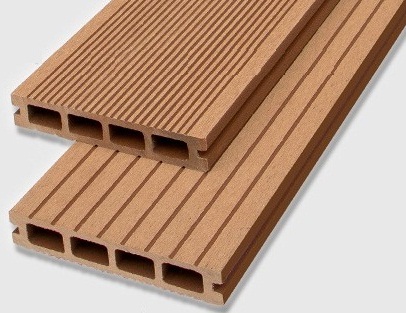 sàn gỗ ngoài trời Tecwood thanh rỗng màu vàng wood