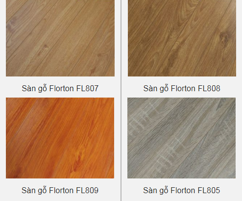 sàn gỗ florton giá rẻ