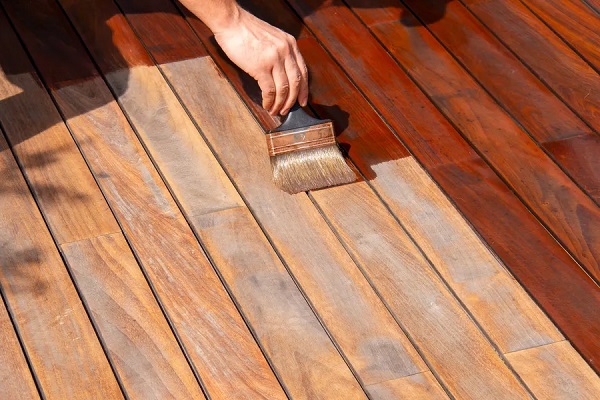 Sơn sàn gỗ nhựa ngoài trời WPC