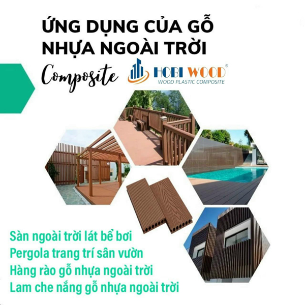 Gỗ nhựa ngoài trời Hobiwood